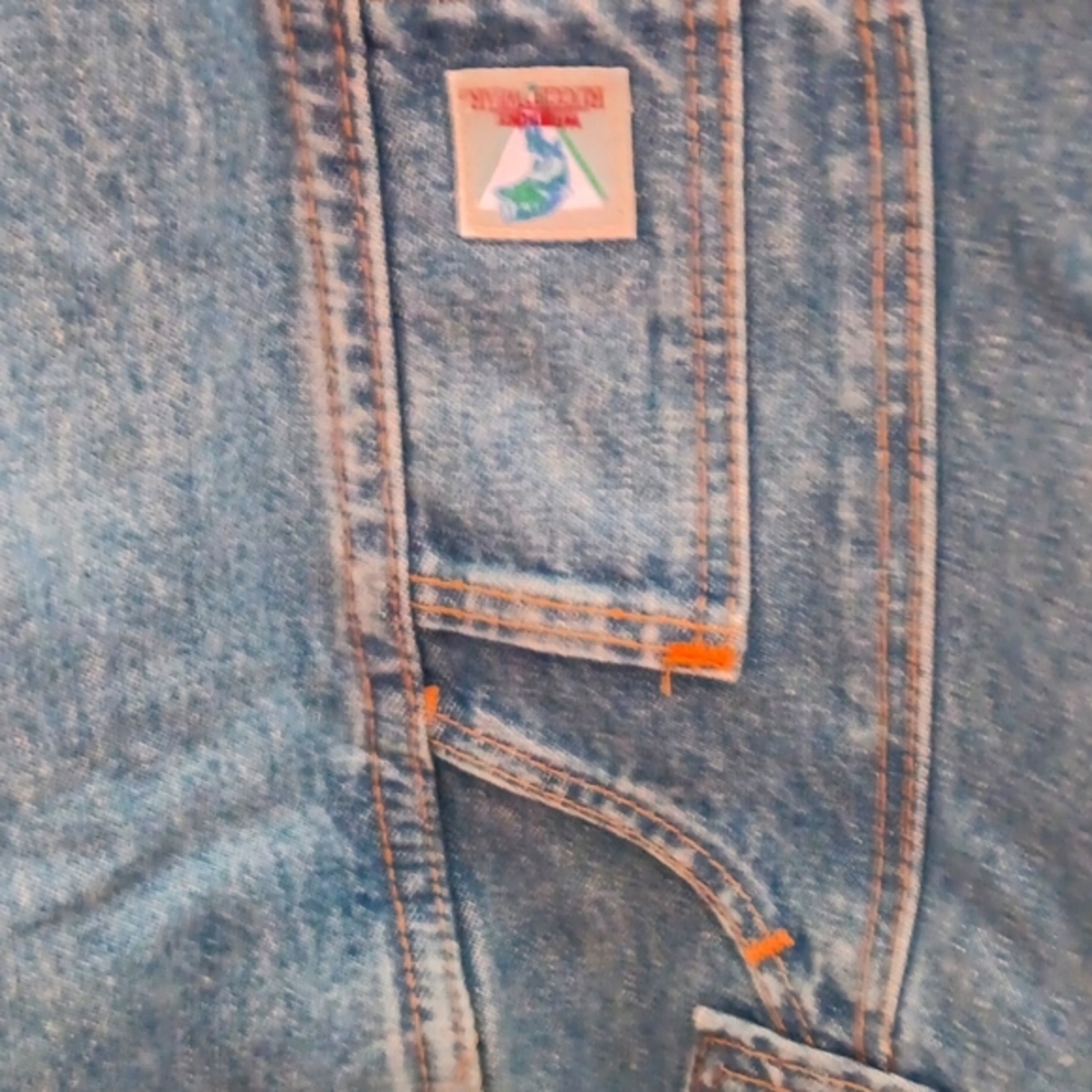 Vintage WRANGLER Rugged Wear Straight Legs Regular Fit Men's Jeans Aize 44 x 30